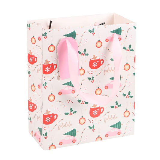 23cm Medium 'Sugarplum Fun' Gift Bag