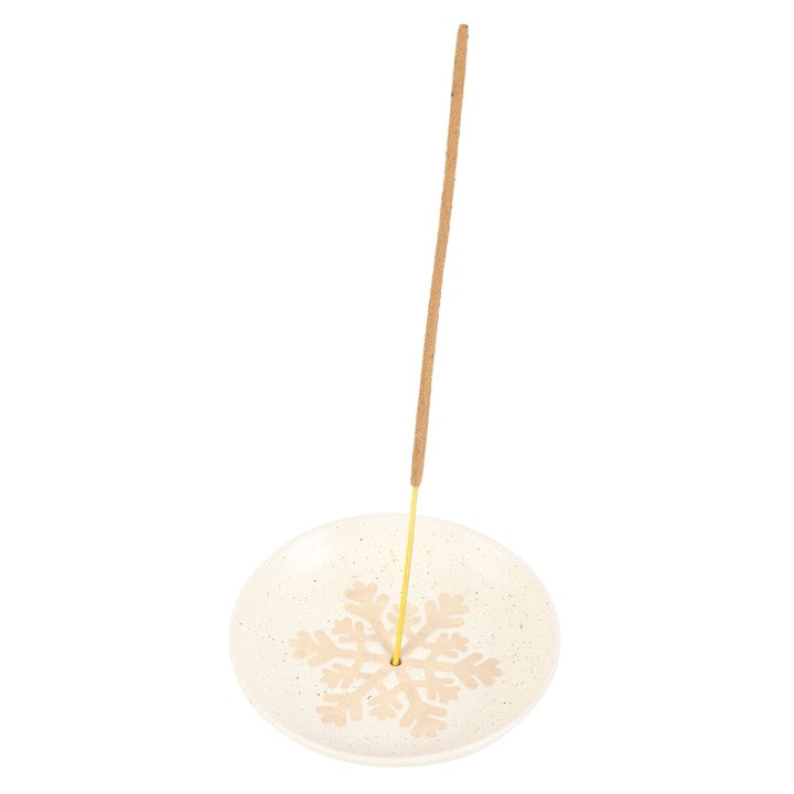 Snowflake Incense Dish for Sticks + Cones