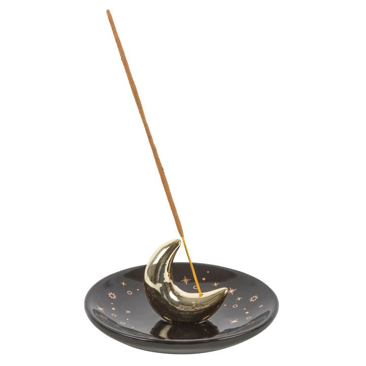 3D Crescent Moon Incense Stick Holder