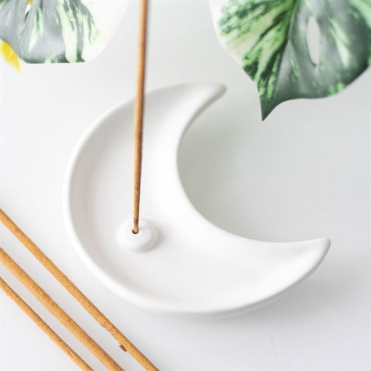 Crescent Moon Incense Stick Holder
