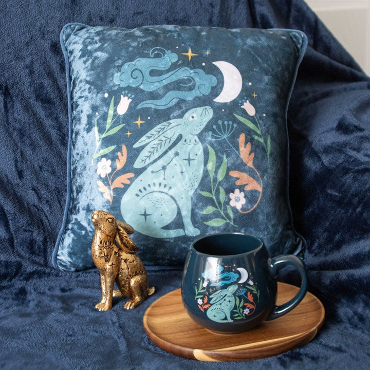 'Midnight Hare' Cushion