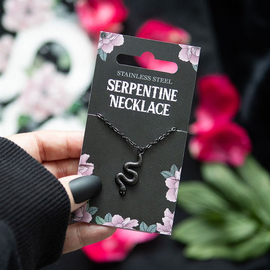 'Serpentine' Pendant Necklace