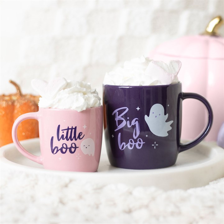 'Big Boo + Little Boo' Family Mug Set