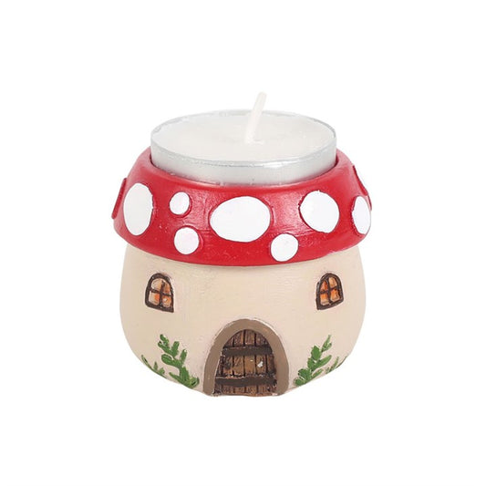 'Mushroom House' Tealight Holder