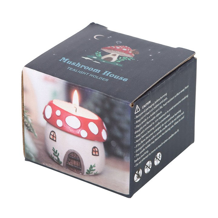 'Mushroom House' Tealight Holder