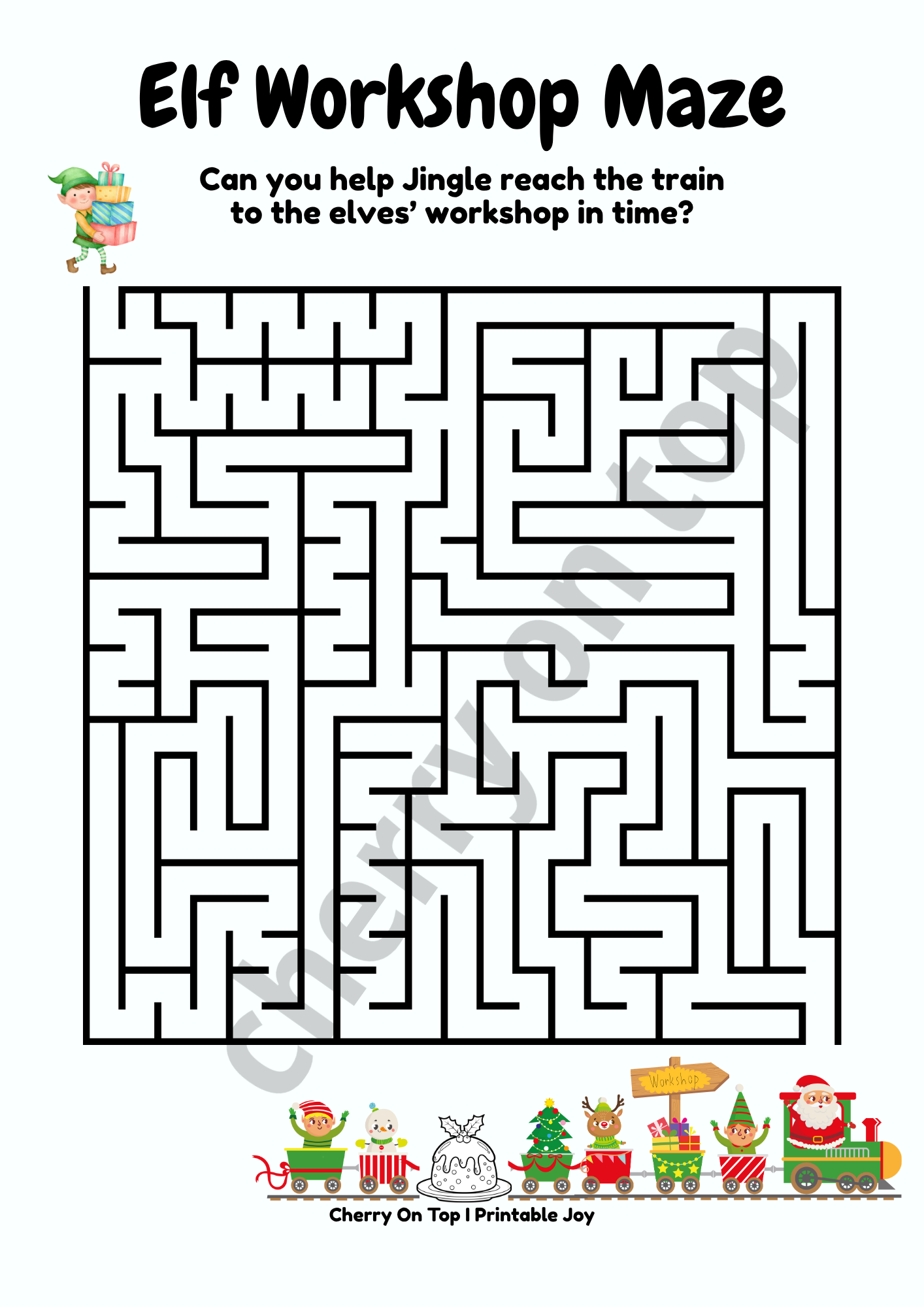 COMPLETE Christmas Bundle I Games, Puzzles & Crafts for Ages 5-12 I Instant Download