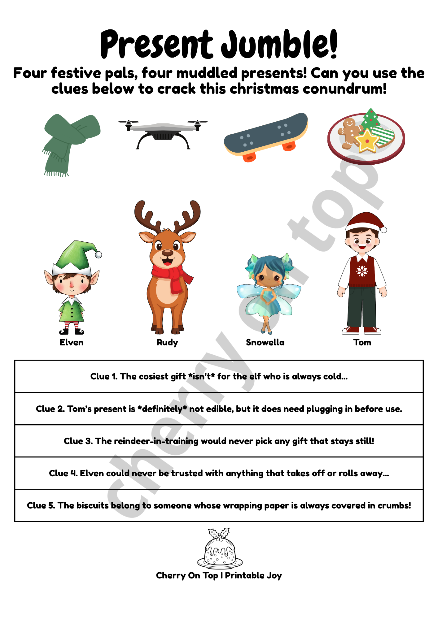 COMPLETE Christmas Bundle I Games, Puzzles & Crafts for Ages 5-12 I Instant Download