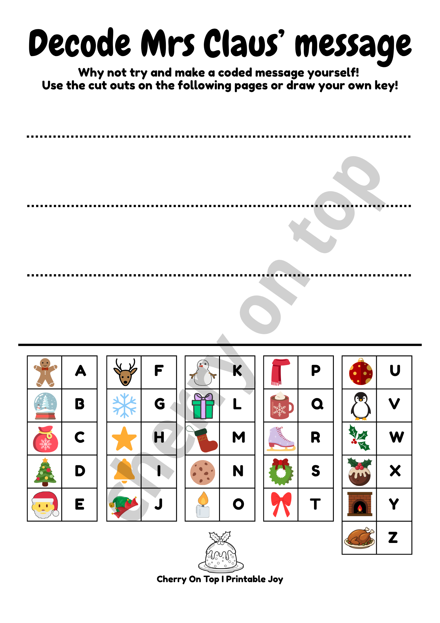 COMPLETE Christmas Bundle I Games, Puzzles & Crafts for Ages 5-12 I Instant Download