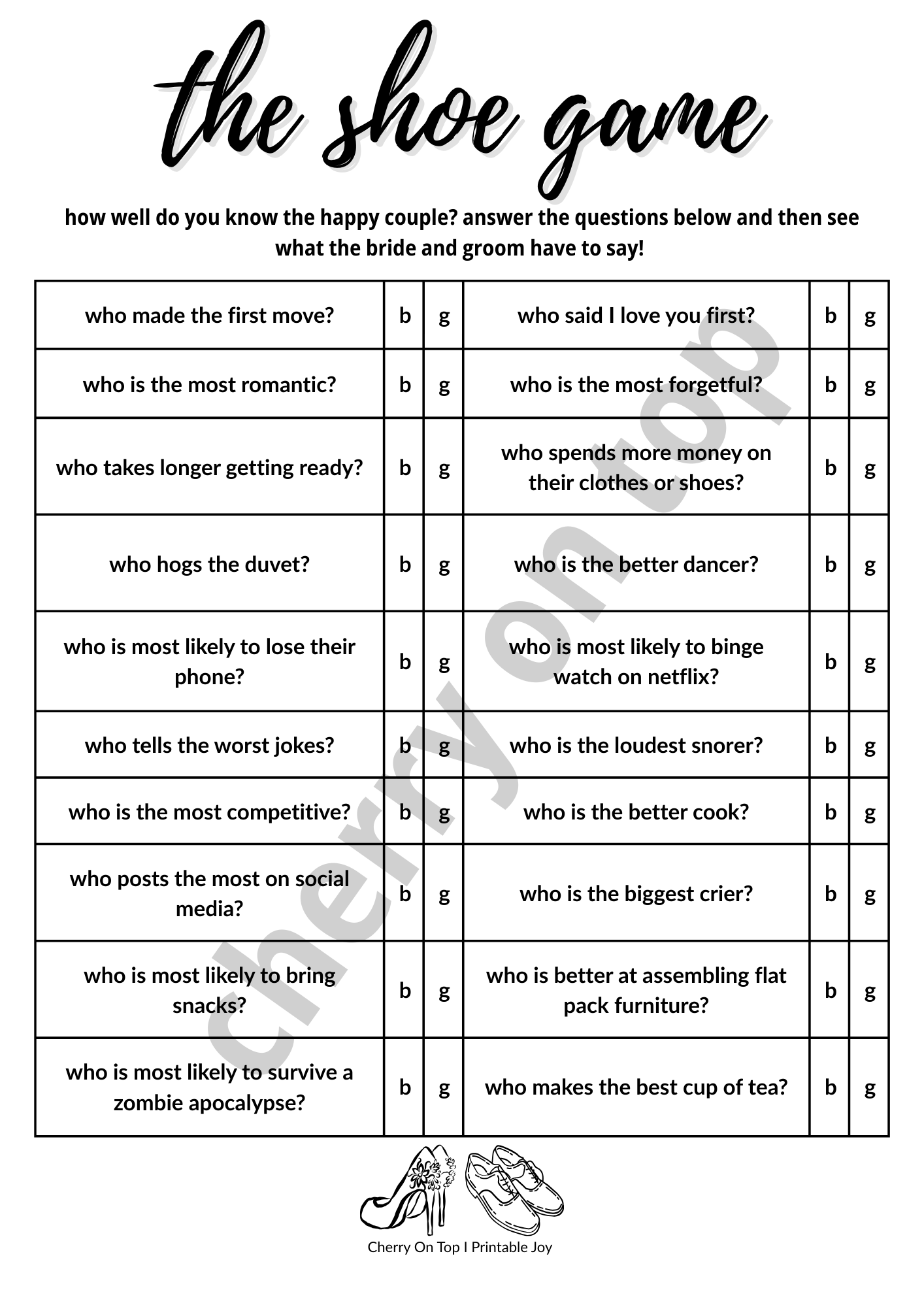 Wedding Game Bundle: All Grown Up Games & Kids Activity Pack I Instant Download