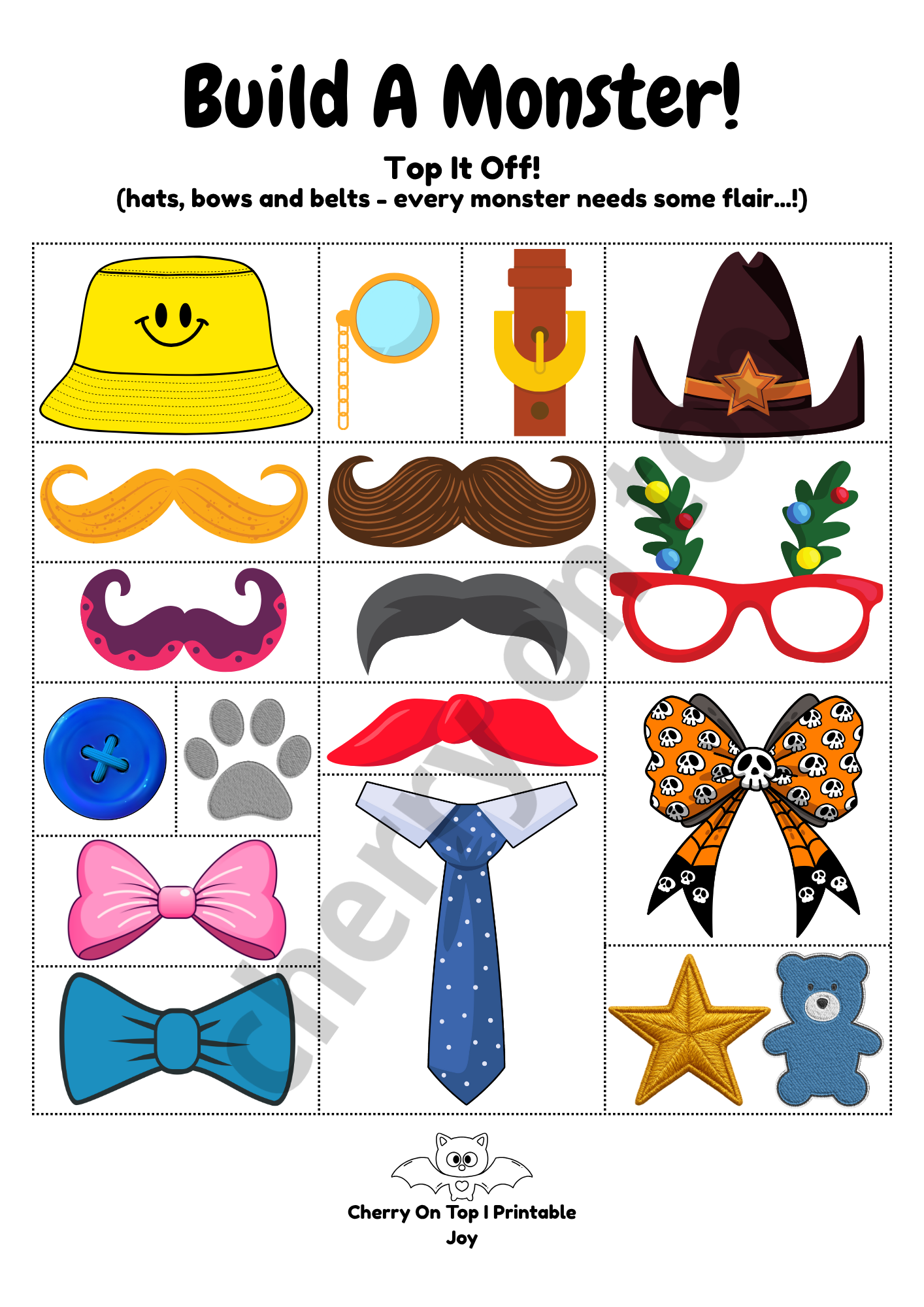 Halloween MEGA Pack: Activities & Games for 5-12 years PLUS Build-A-Monster Craft I Instant Download