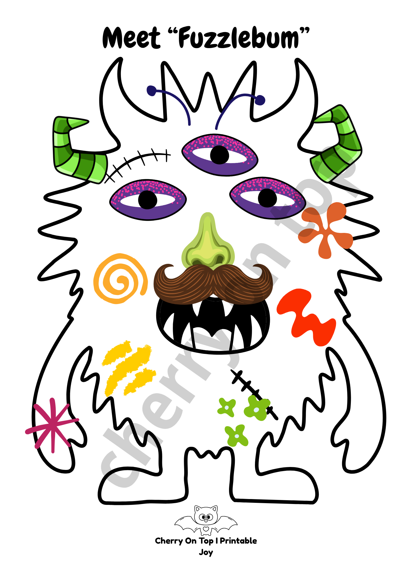 Halloween MEGA Pack: Activities & Games for 5-12 years PLUS Build-A-Monster Craft I Instant Download
