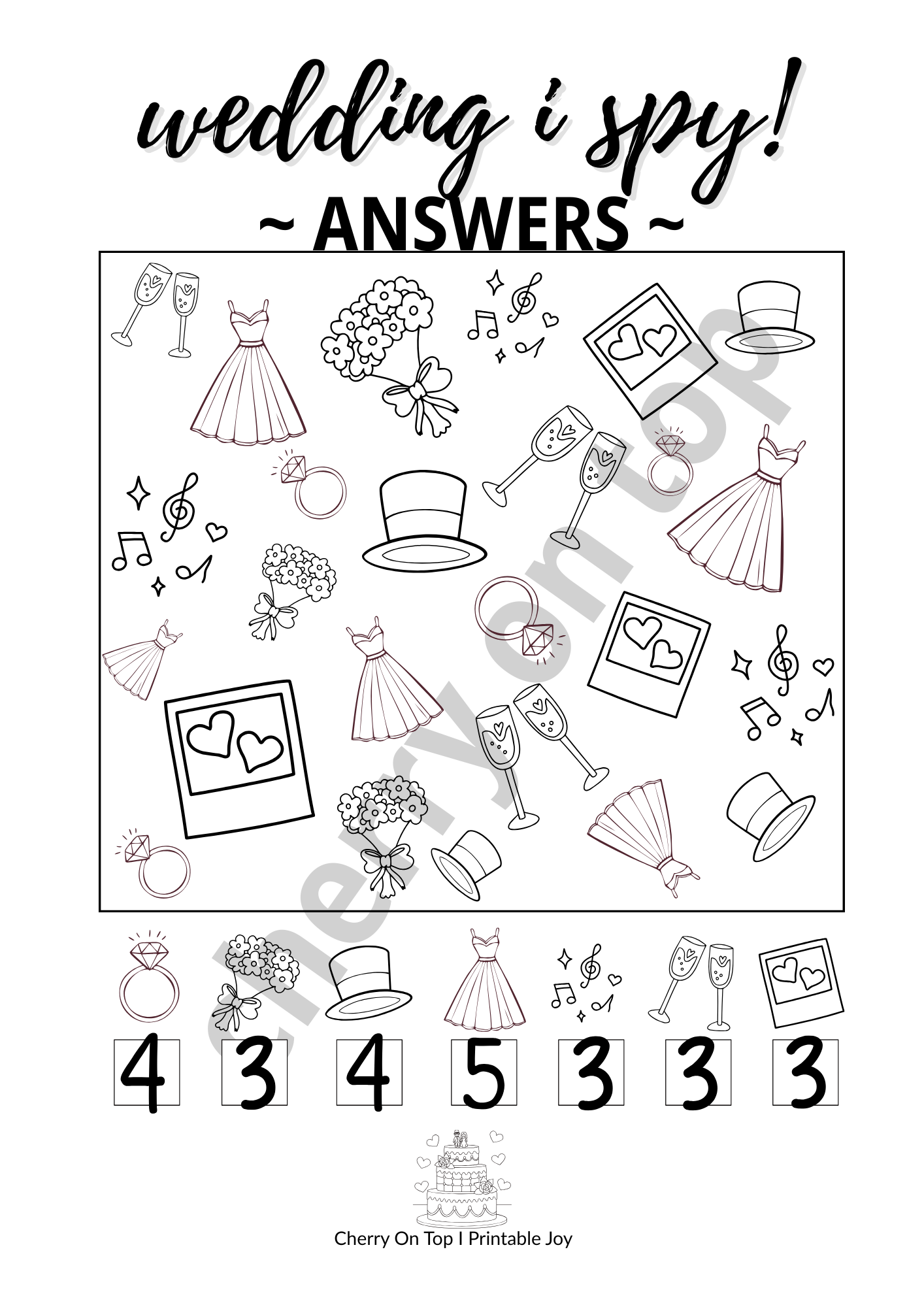 Wedding Game Bundle: All Grown Up Games & Kids Activity Pack I Instant Download