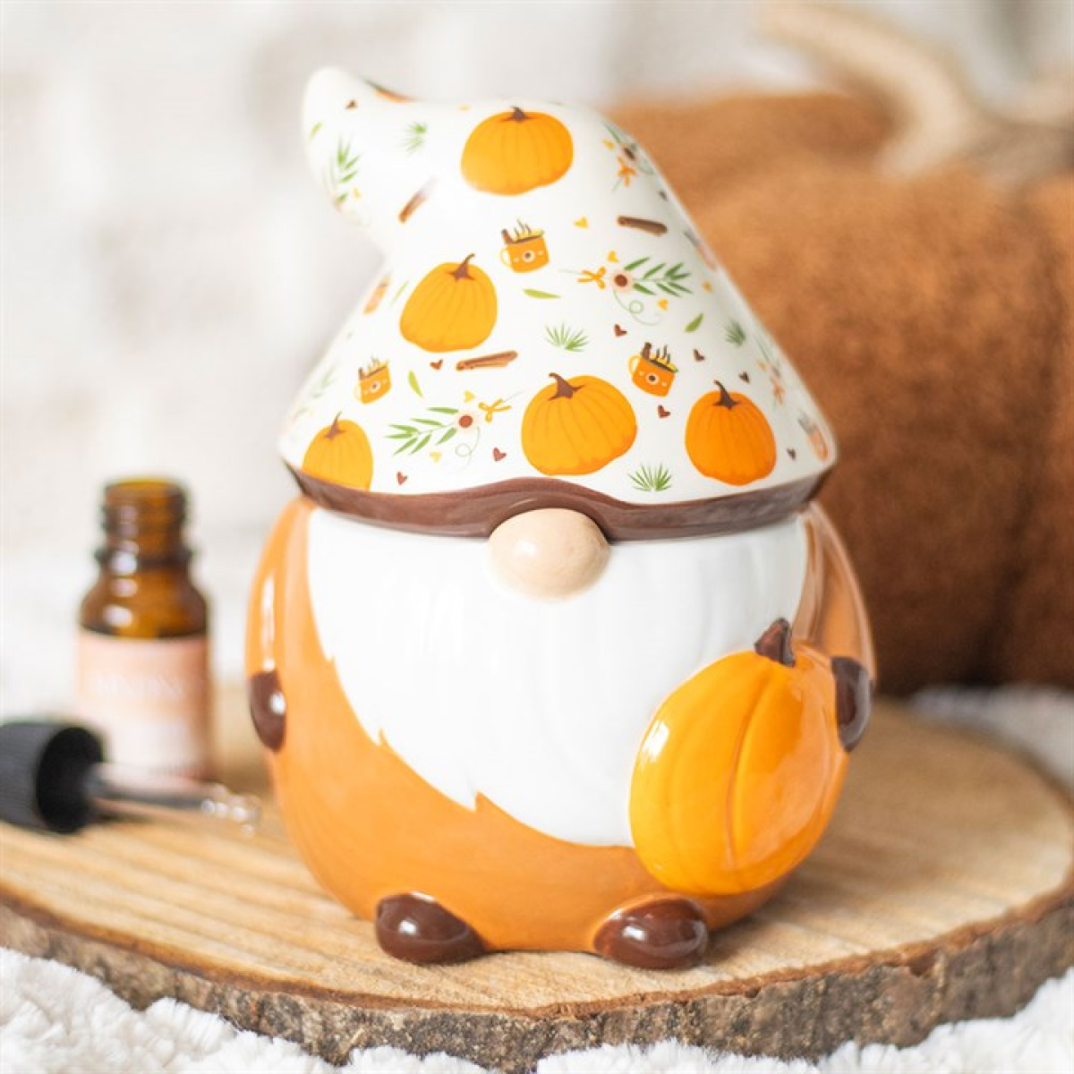 'Autumn Days' Gonk Ceramic Wax Melter I Oil Burner