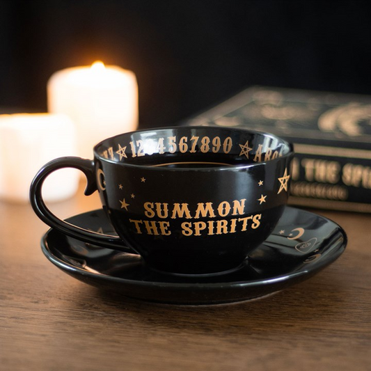 'Summon the Spirits' Teacup and Saucer Set