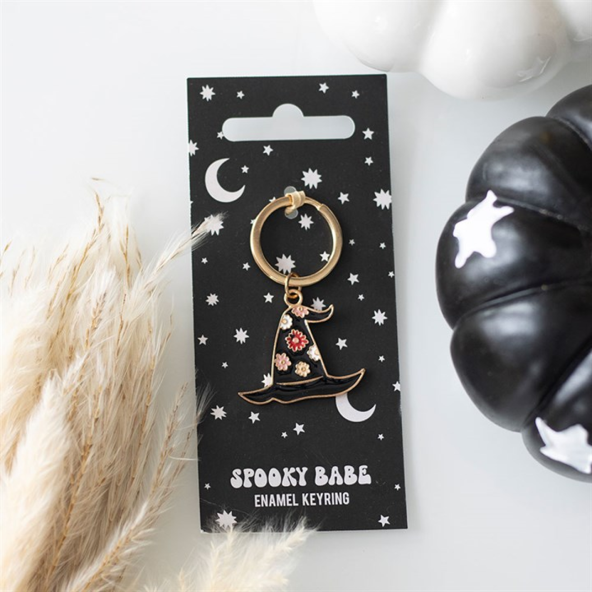 'Spooky Babe' Keyring