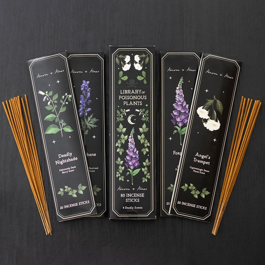 'Poisonous Plants' Incense Sticks ~ Gift Set