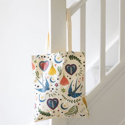 'Midnight Bloom' Tote Bag