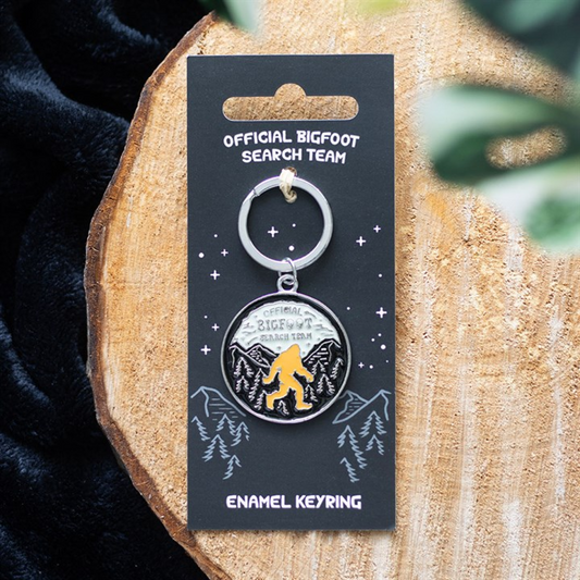 'Official Bigfoot Search Team' Keyring
