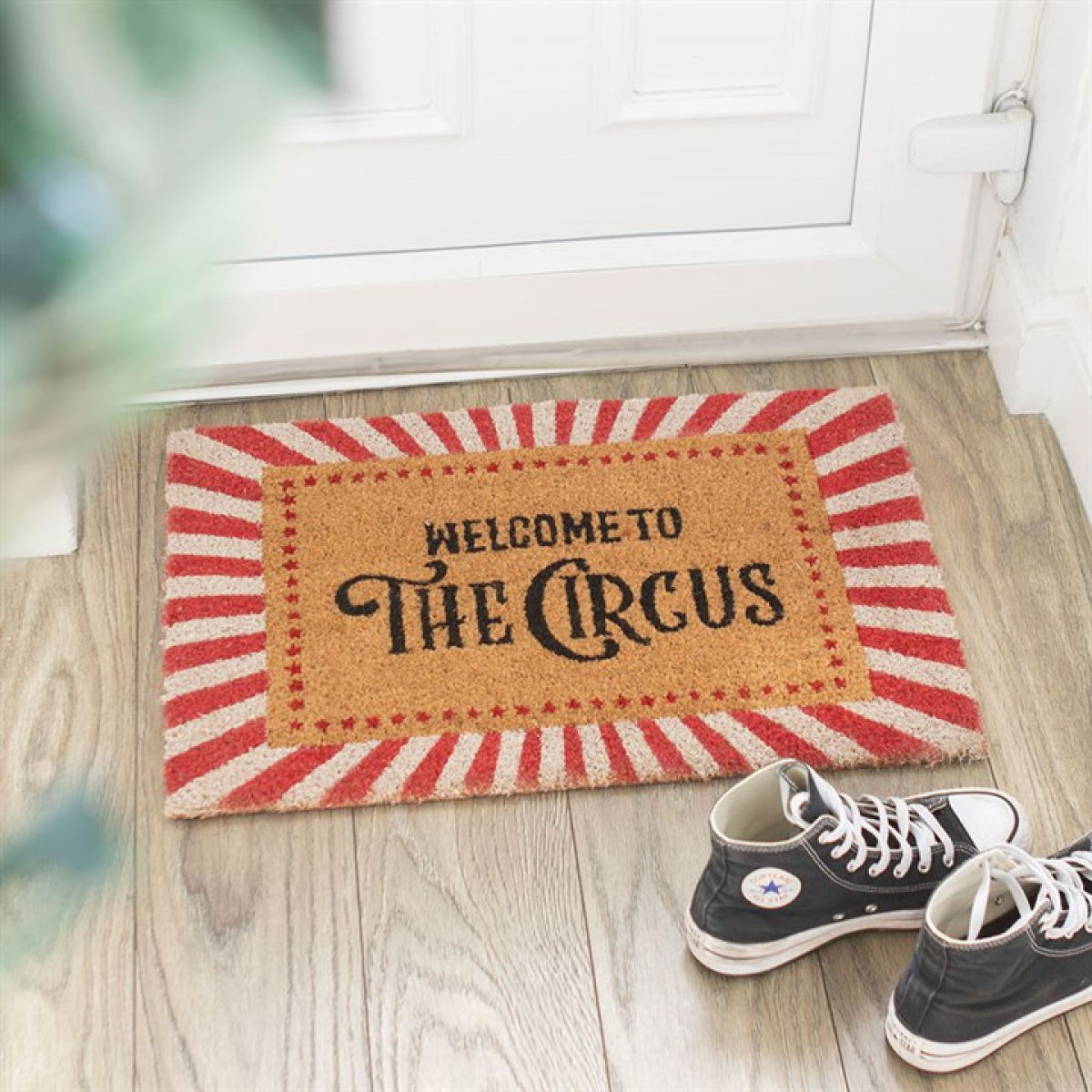 Welcome to the Circus' (red) Doormat