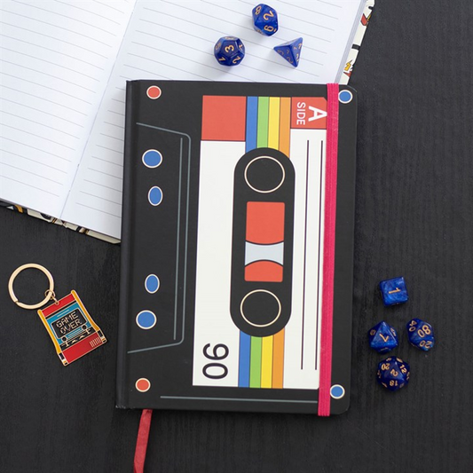 Stranger Things-Inspired 'Cassette Tape' A5 Notebook