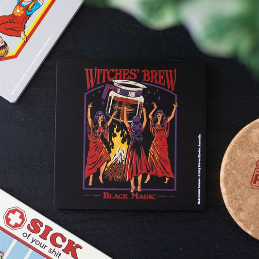 'Witches' Brew' Coaster by Steven Rhodes