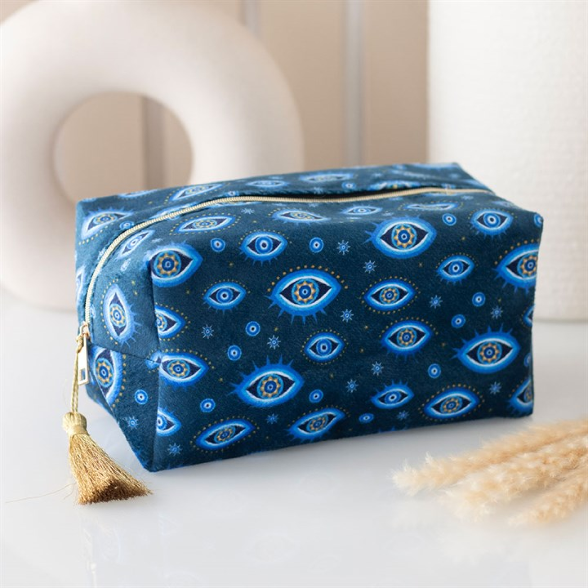 'All Seeing Eye' Velvet Makeup Bag