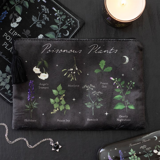 'Poisonous Plants' Makeup Bag
