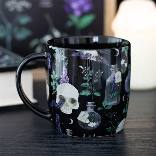 'Venom & Vines' Print Ceramic Mug