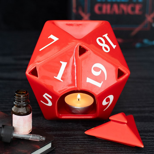 D20 Gaming Dice Wax Melter I Oil Burner