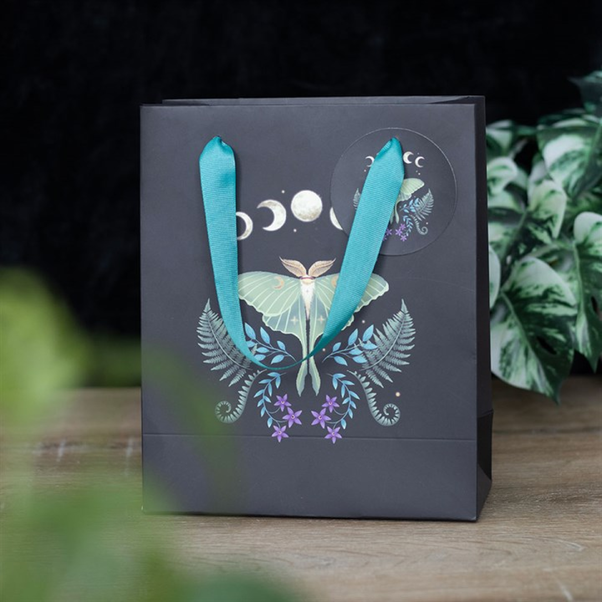 23cm Medium 'Luna Moth' Gift Bag
