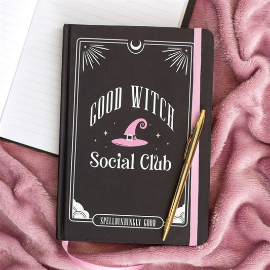 Wicked-Inspired 'Good Witch Social Club' A5 Notebook-
