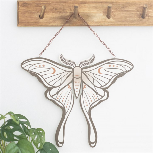 'Luna Moth' Hanging Sign