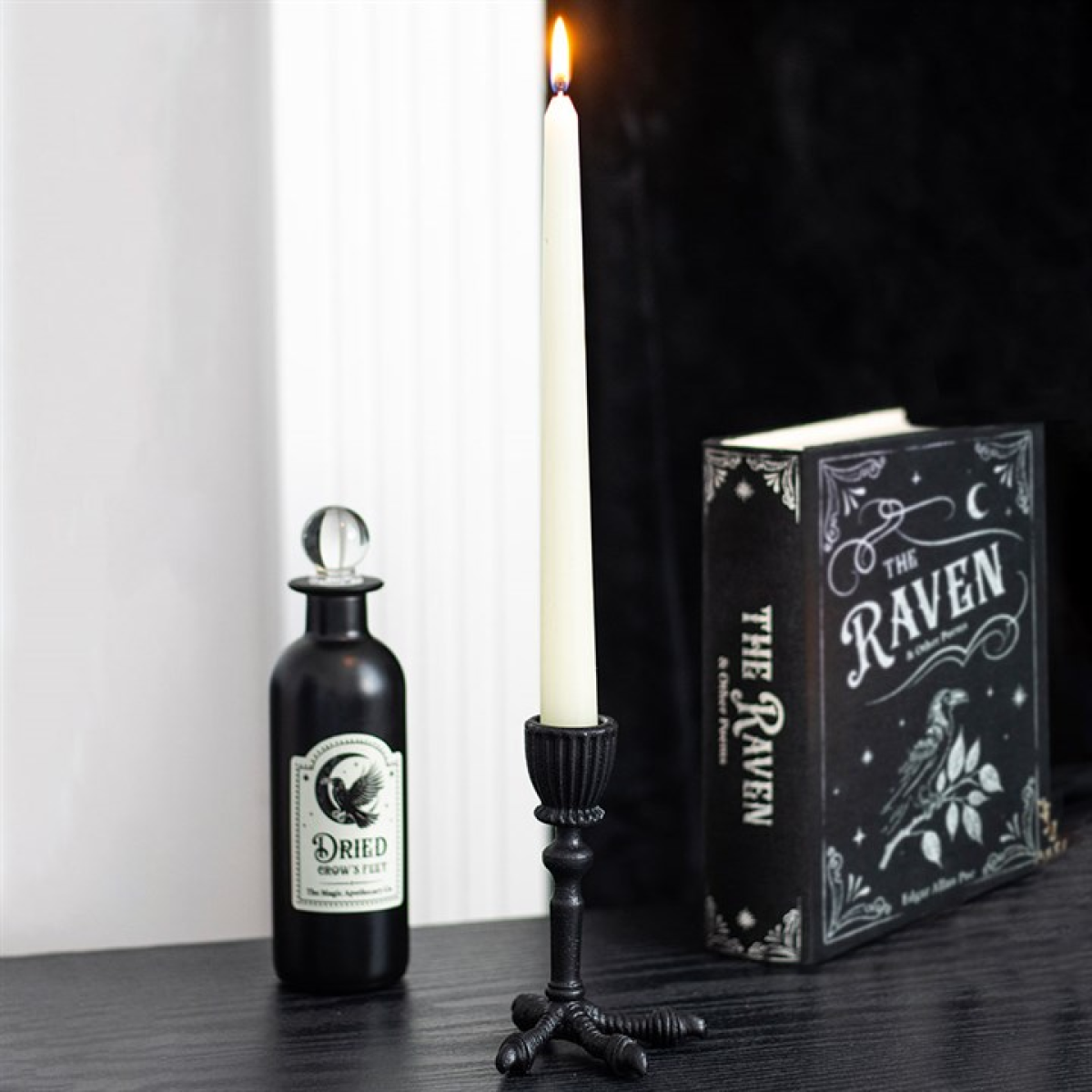 'Raven Claw' Taper Candle Holder