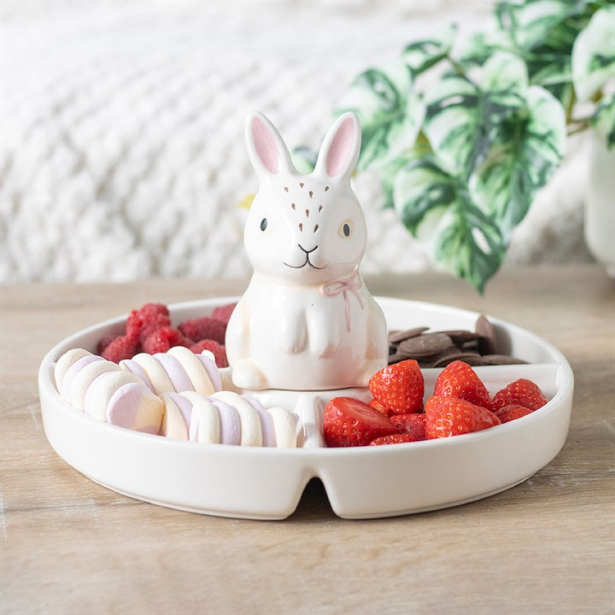 Bunny 'Chip & Dip' Snack Dish