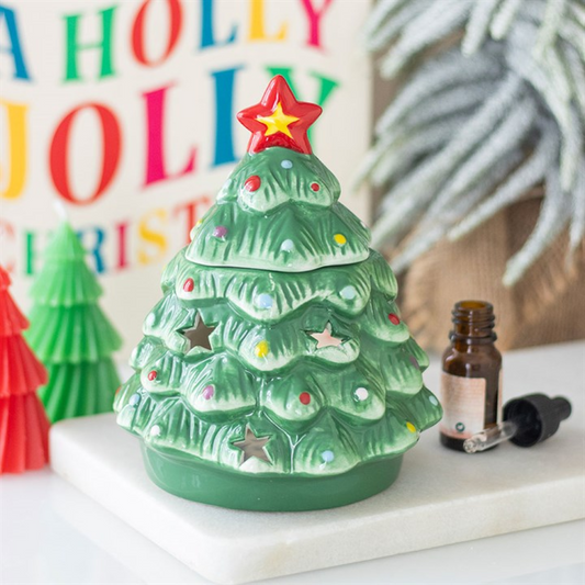 Nostalgic Christmas Tree Wax Melter I Oil Burner