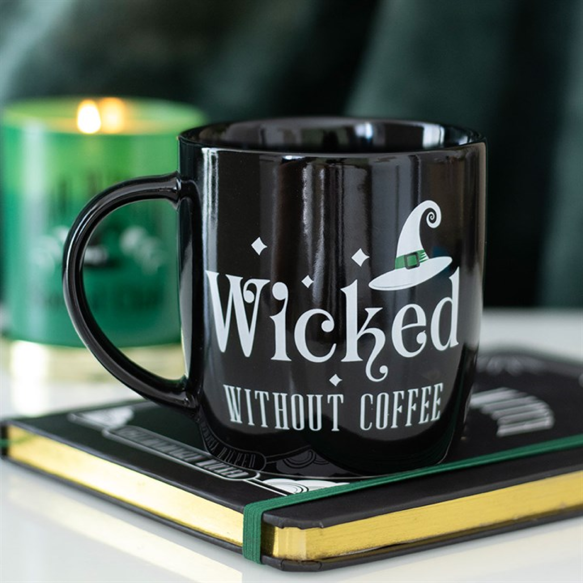 'Wicked Without Coffee' Mug