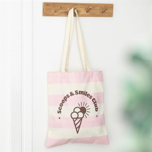 'Scoops & Smiles Club' Tote Bag