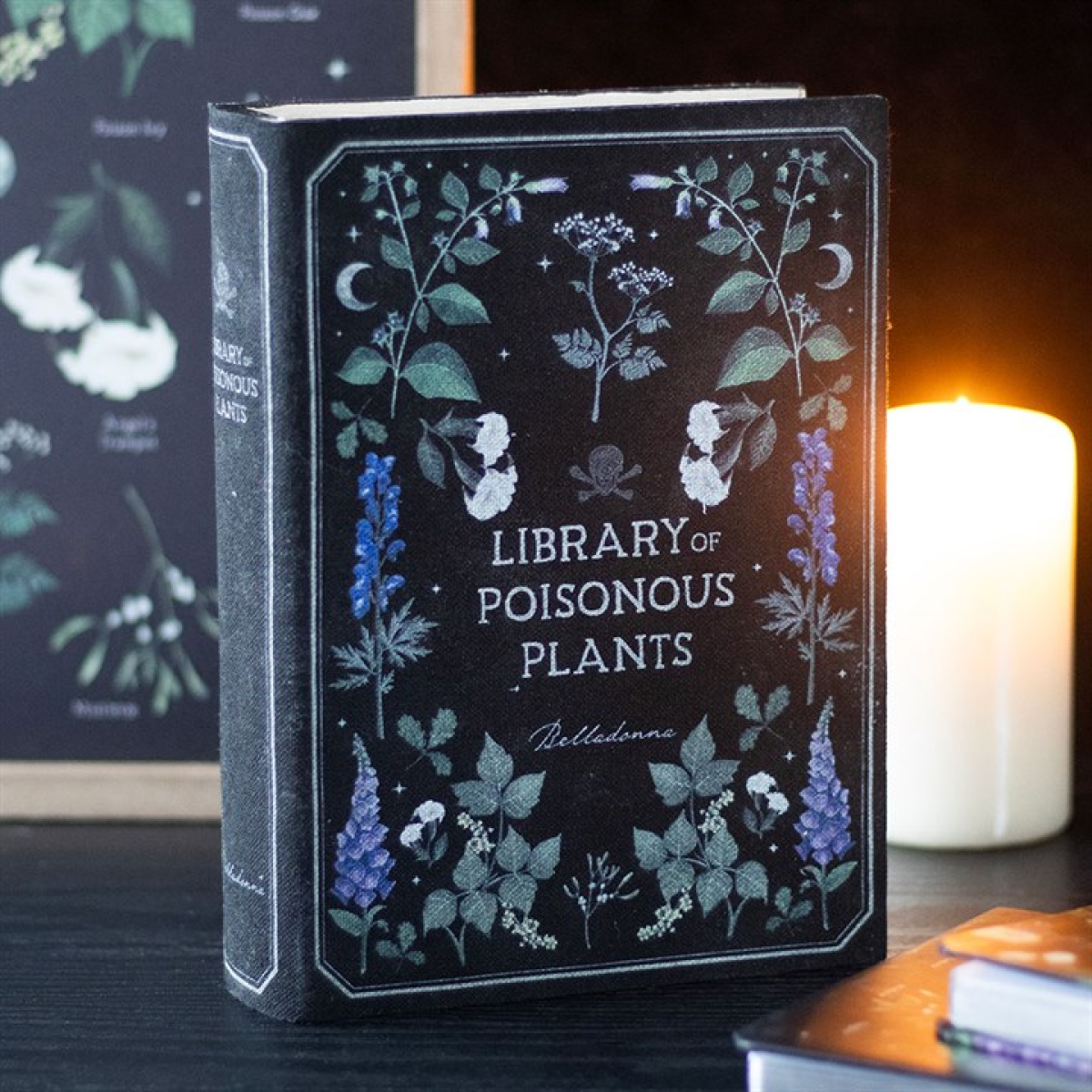 'Library of Poisonous Plants' Book Shaped Storage Box