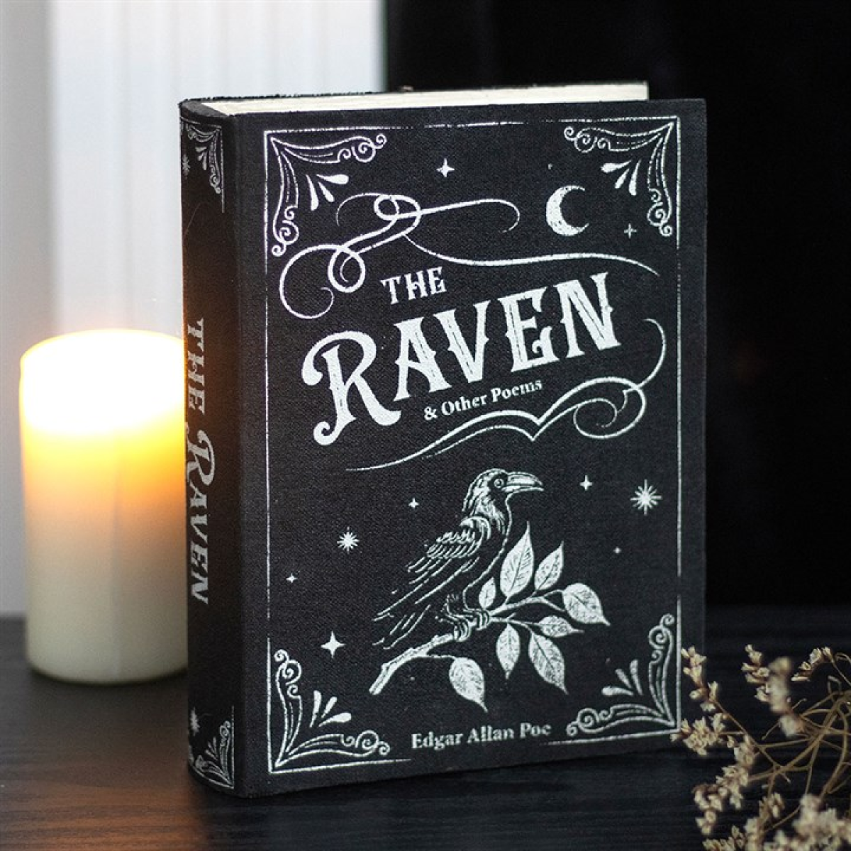 'The Raven' Book Shaped Storage Box