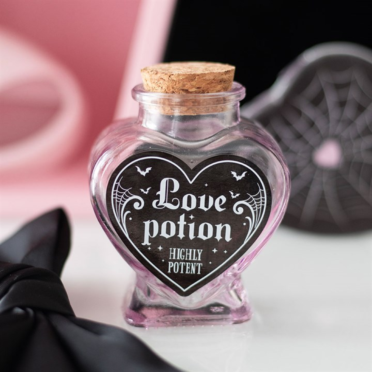 'Love Potion' Heart-Shaped Bottle