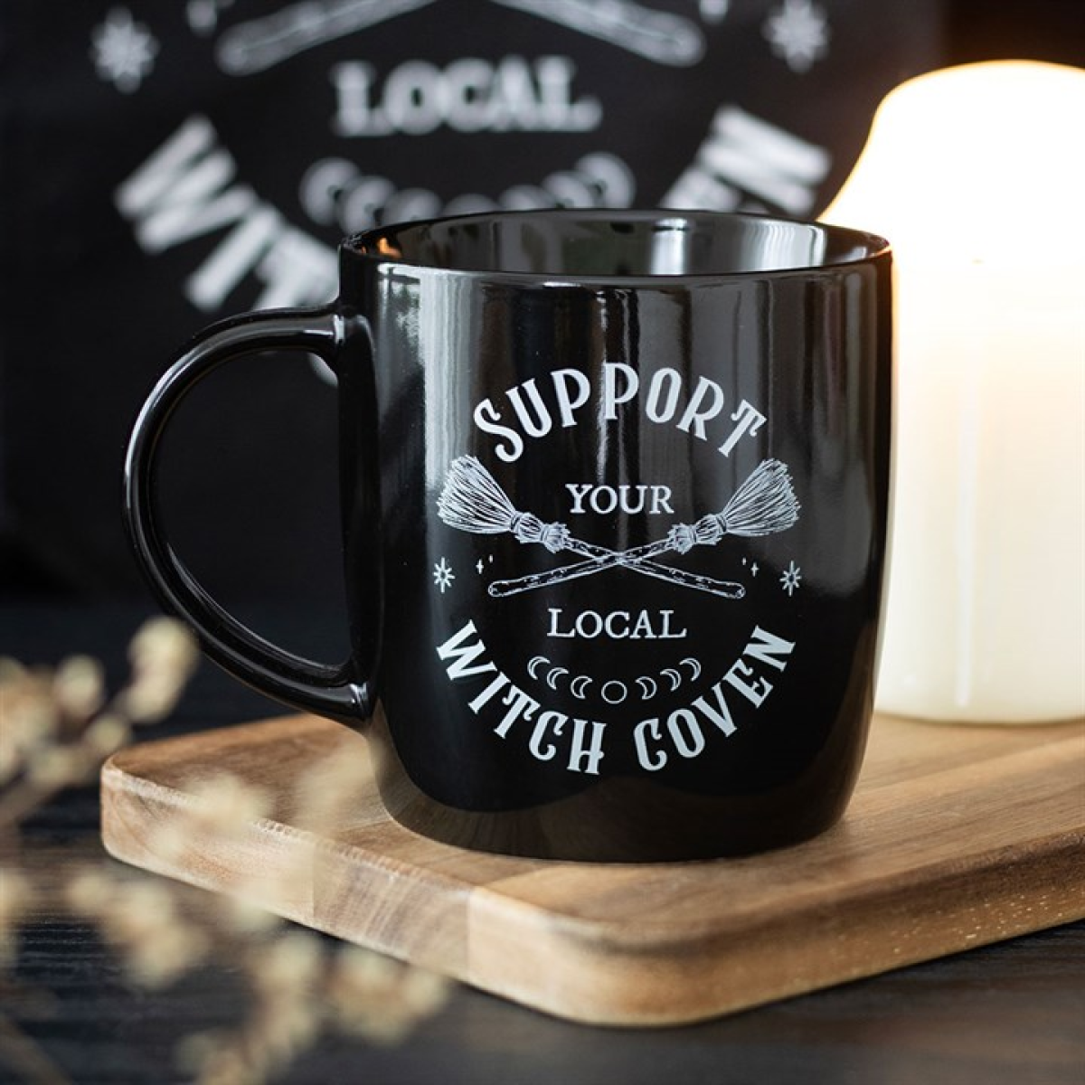 'Support Your Local Witch Coven' Mug