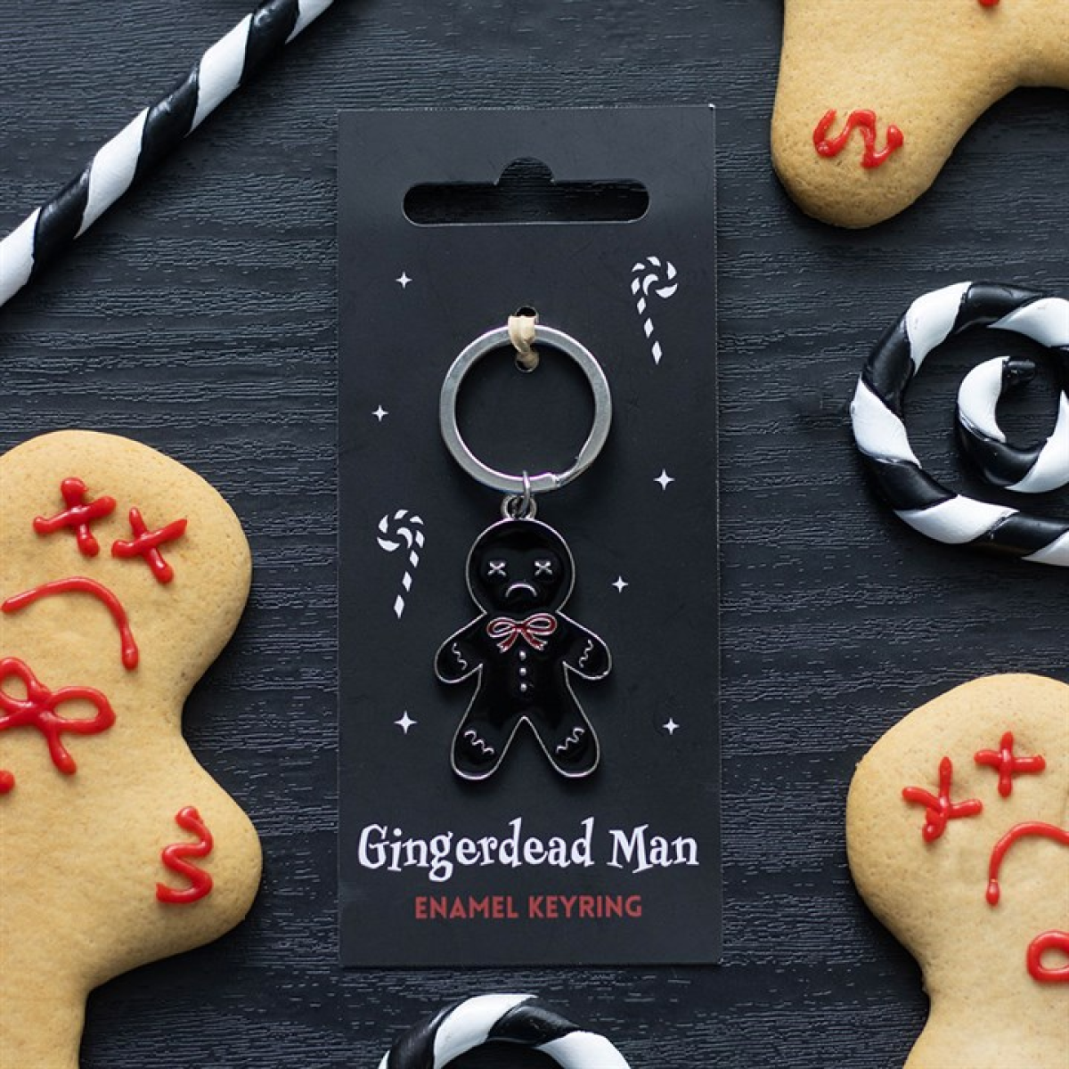 'Gingerdead Man' Keyring