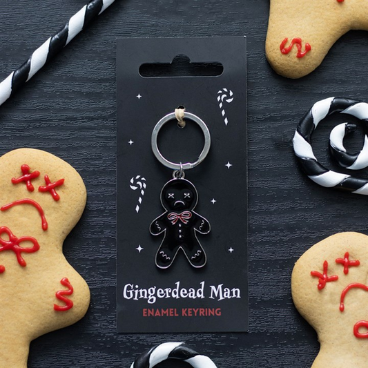 'Gingerdead Man' Keyring